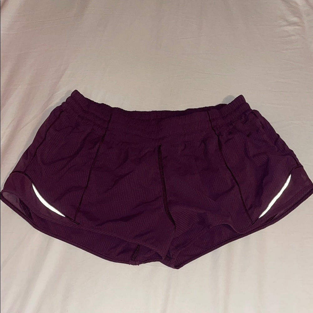 Women's Purple Athletic Shorts